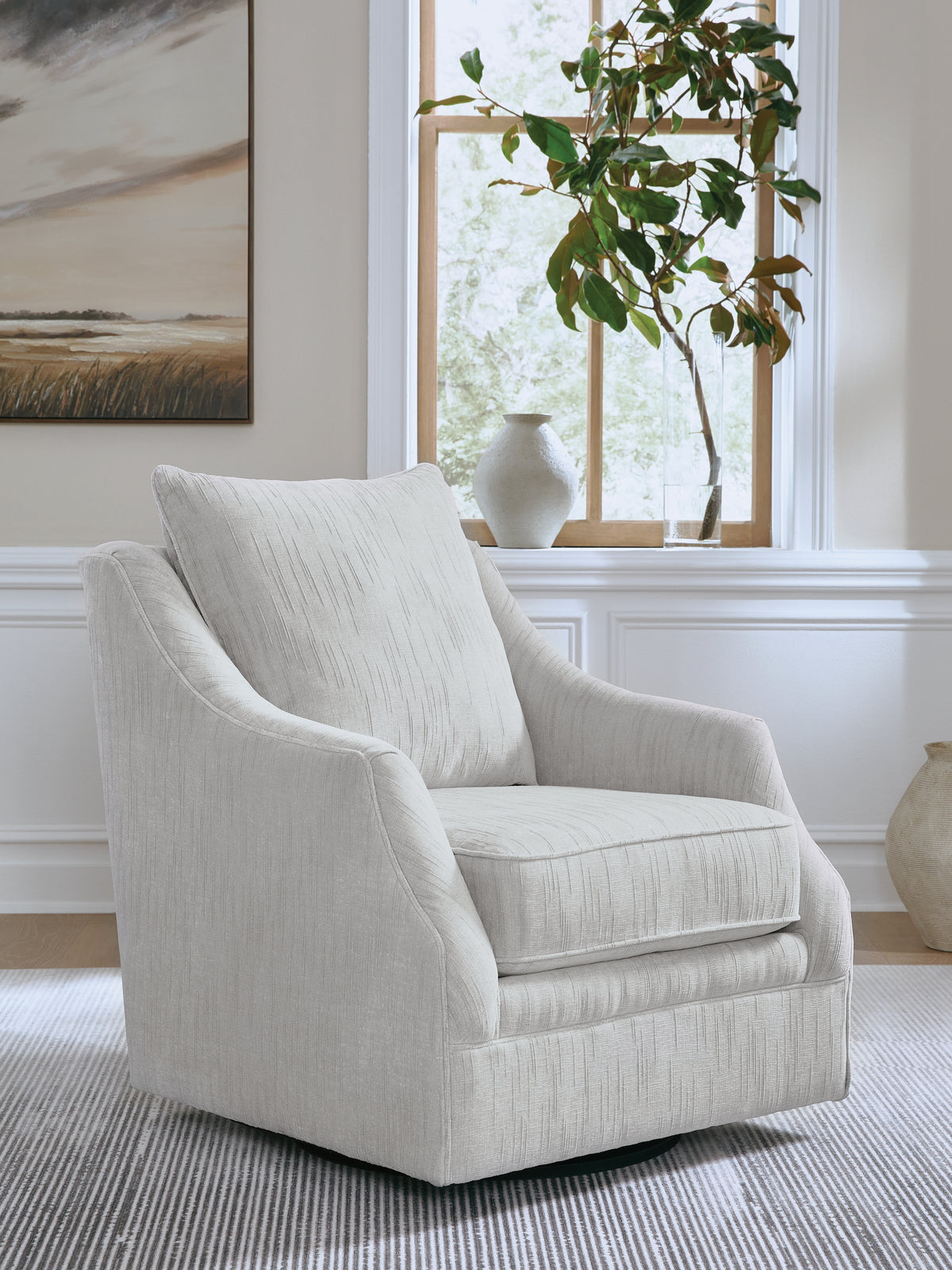 Best Deals Furniture - Ashley Furniture - Gubbins Swivel Accent Chair - Swivel Accent Chair - A3000818
