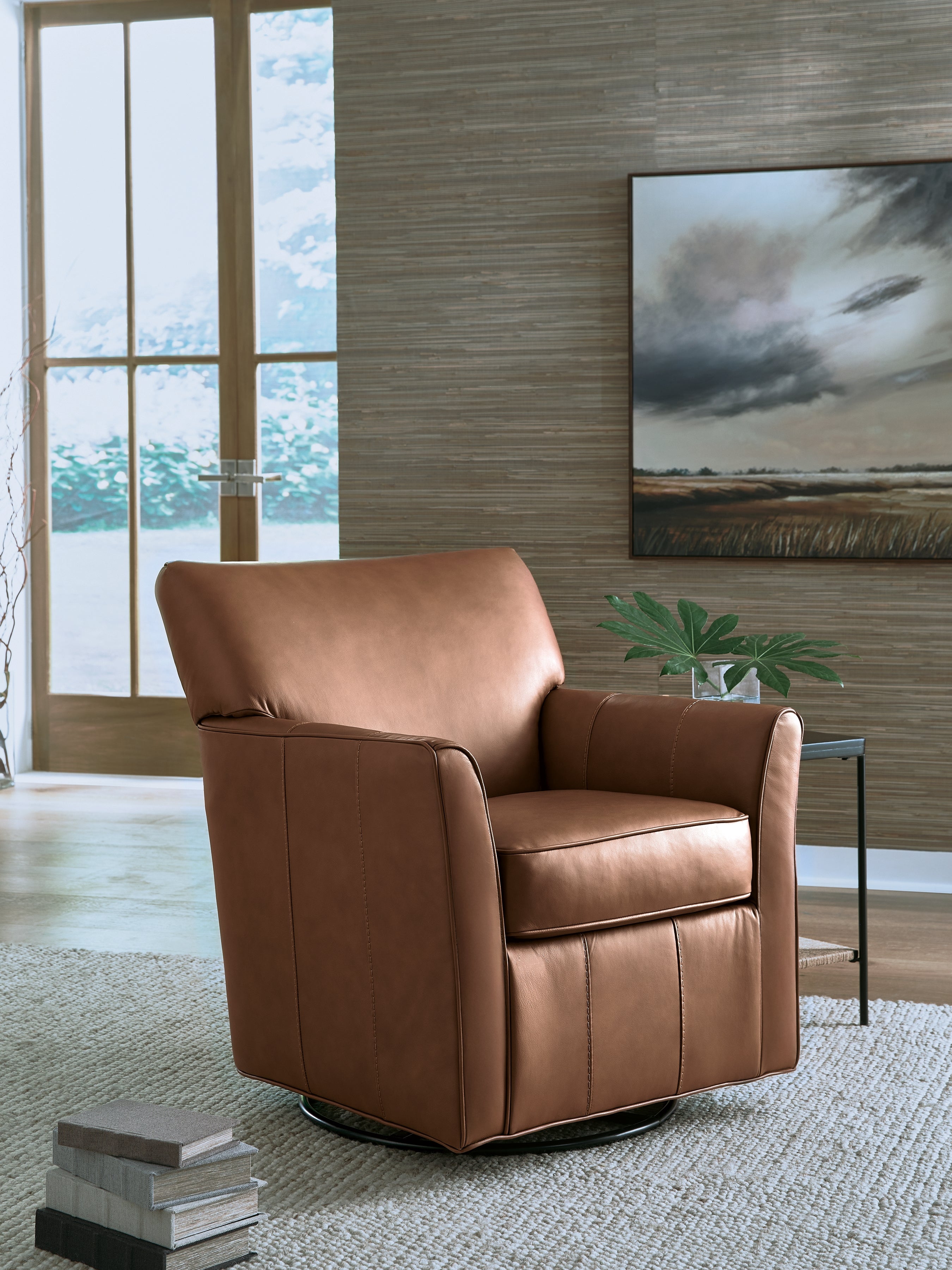 Best Deals Furniture - Ashley Furniture - Braydunn Swivel Glider Accent Chair - Swivel Glider Accent Chair - A3000821