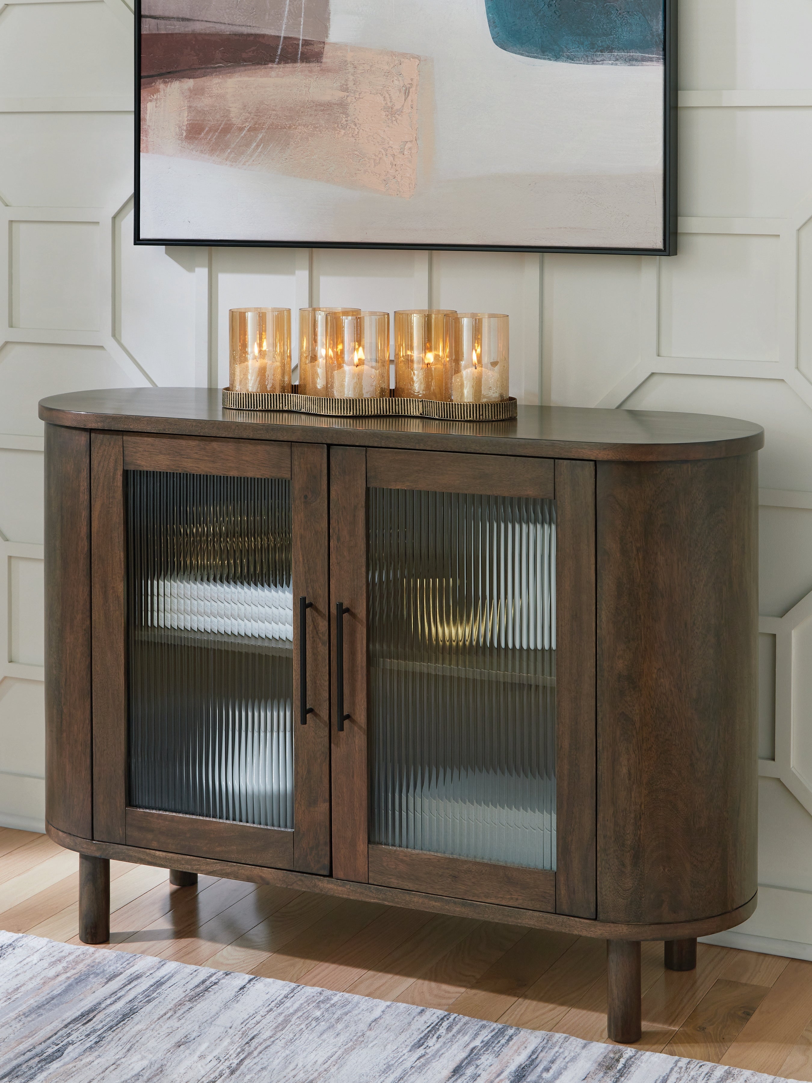 Best Deals Furniture - Ashley Furniture - Mayridge Accent Cabinet - Accent Cabinet / Medium Brown - A4000694