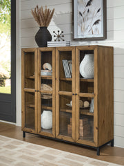 Best Deals Furniture - Ashley Furniture - Wrenridge Accent Cabinet - Accent Cabinet / Gray Brown - A4000706