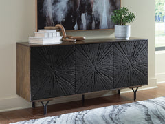 Best Deals Furniture - Ashley Furniture - Lavinmont Accent Cabinet - Accent Cabinet / Multi Brown - A4000710