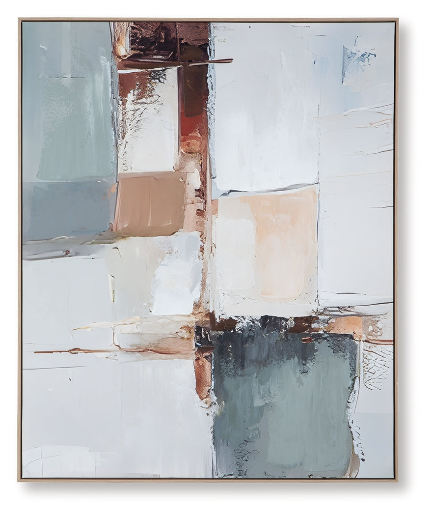 Best Deals Furniture - Ashley Furniture - Trailport Wall Art - Wall Art / Multi - A8000473