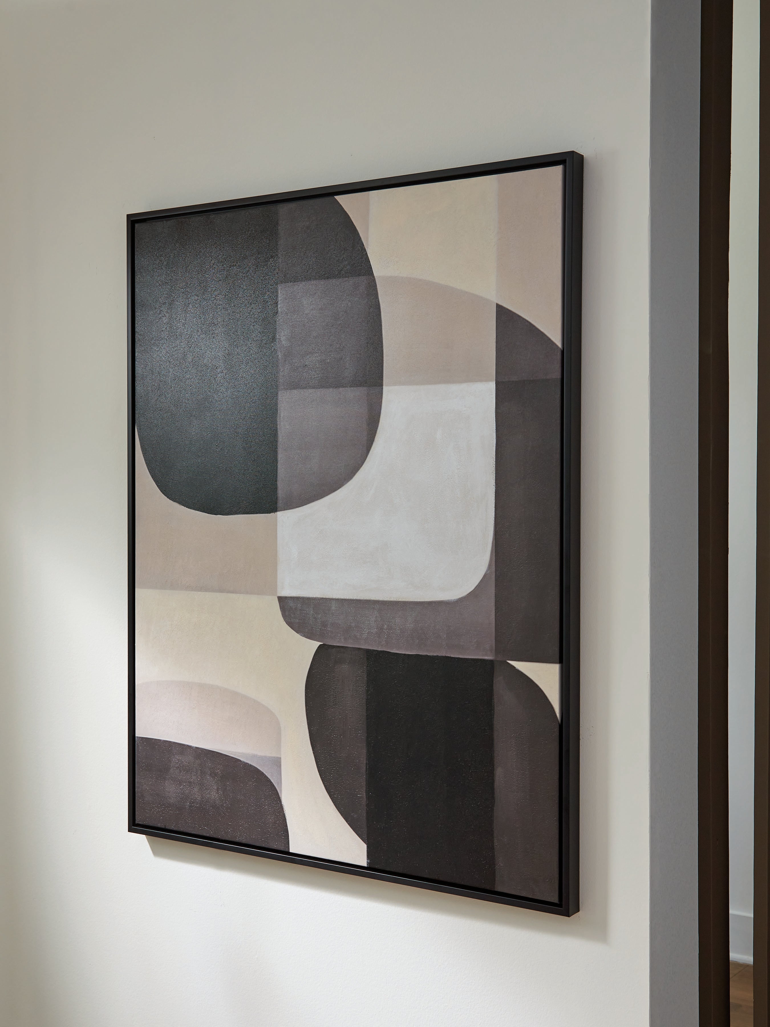 Best Deals Furniture - Ashley Furniture - Kesleigh Wall Art - Wall Art / Black/White - A8000495