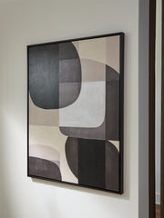 Best Deals Furniture - Ashley Furniture - Kesleigh Wall Art - Wall Art / Black/White - A8000495