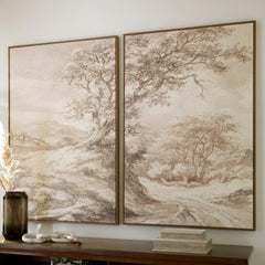 Best Deals Furniture - Ashley Furniture - Stormish Wall Art (Set of 2) - Wall Art Set (Set of 2) - A8000534