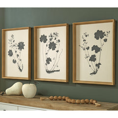 Best Deals Furniture - Ashley Furniture - Huddwick Wall Art (Set of 3) - Wall Art Set (3/CN) - A8000559