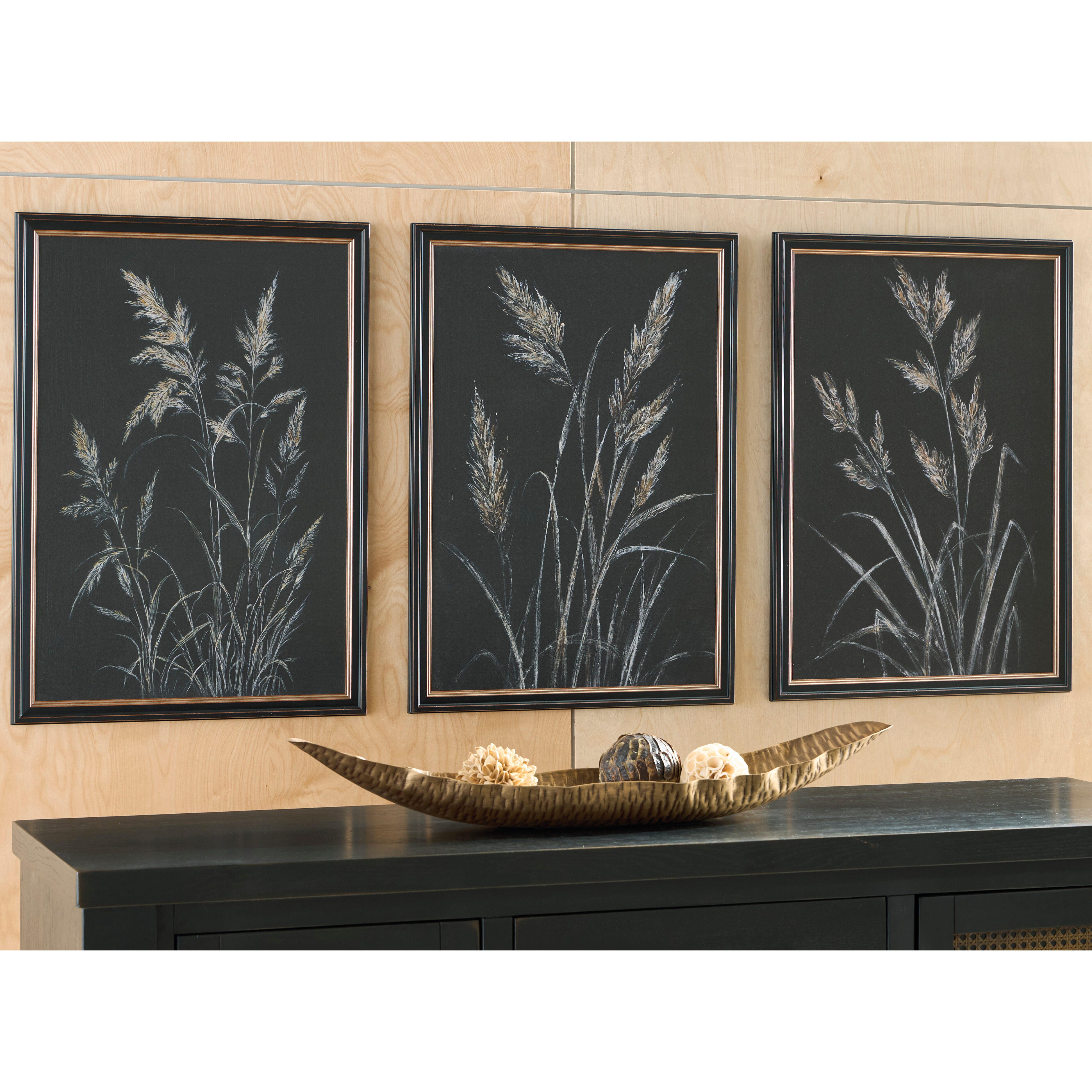 Best Deals Furniture - Ashley Furniture - Janisburg Wall Art (Set of 3) - Wall Art Set (3/CN) - A8000561
