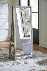 Best Deals Furniture - Ashley Furniture - Evesen Floor Standing Mirror/Storage - Floor Standing Mirror/Storage - A8010380
