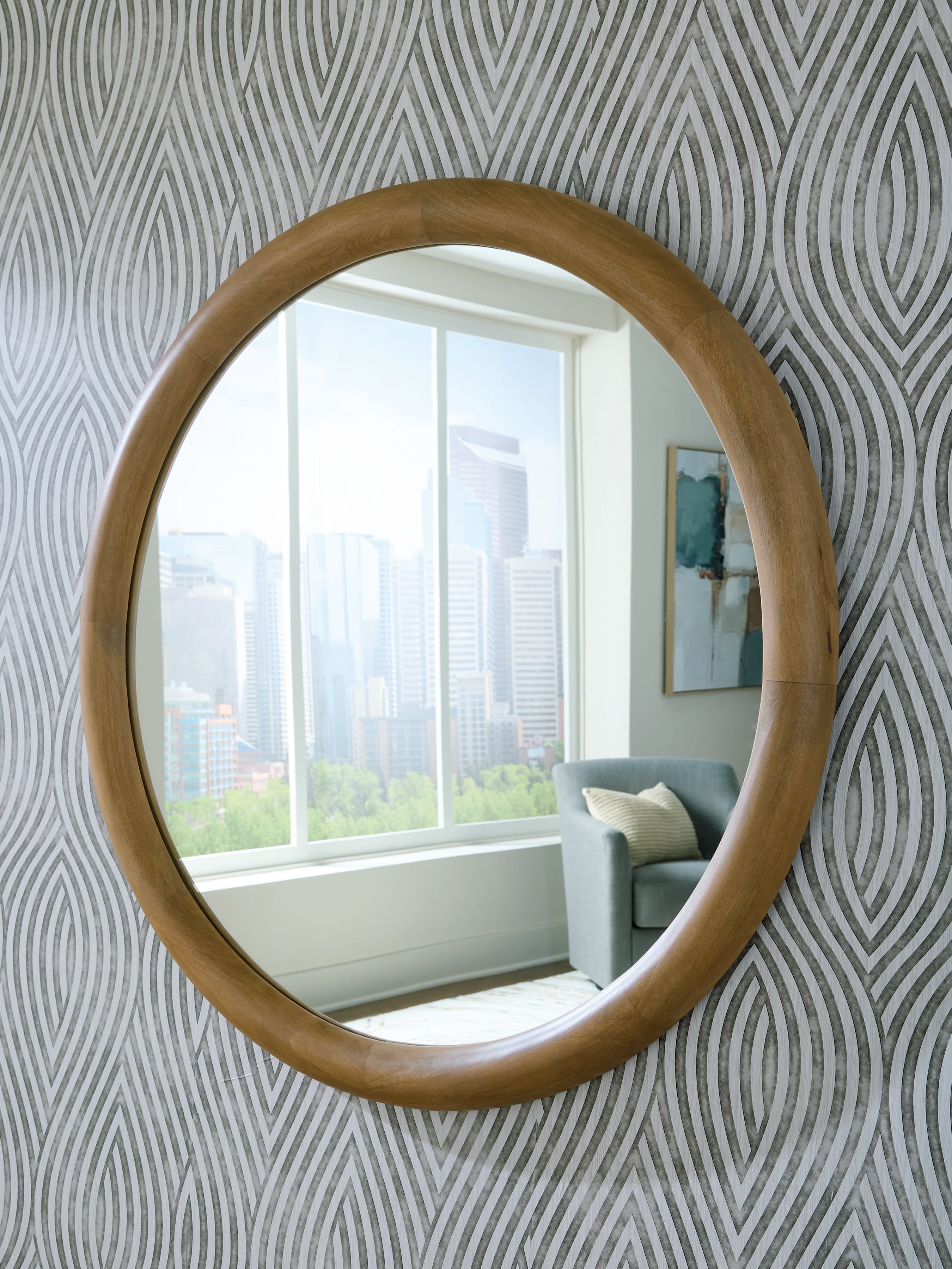 Best Deals Furniture - Ashley Furniture - Yadiel Mirror - Accent Mirror / Brown - A8010426