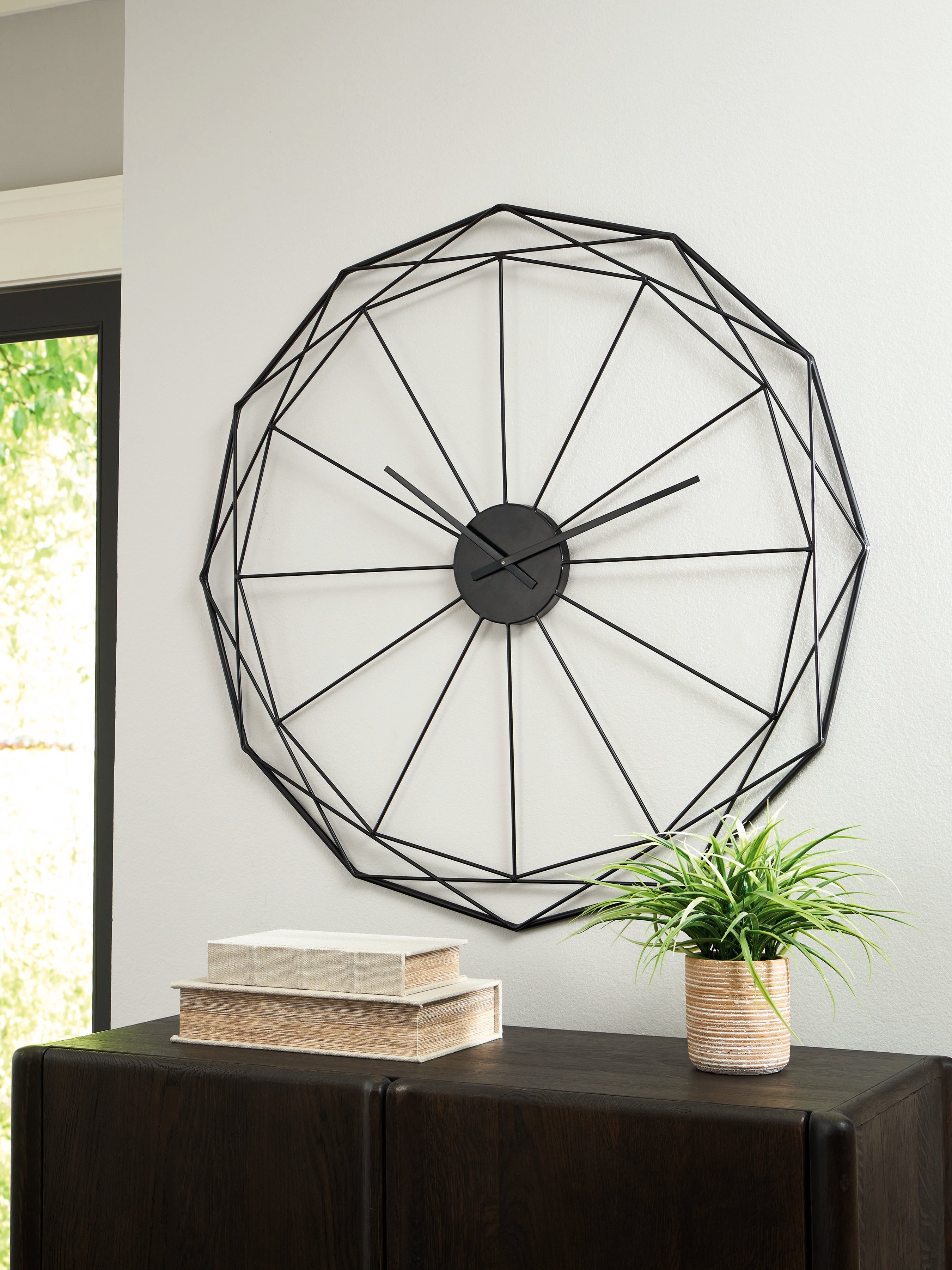 Best Deals Furniture - Ashley Furniture - Arkthorne Wall Clock - Wall Clock - A8010429