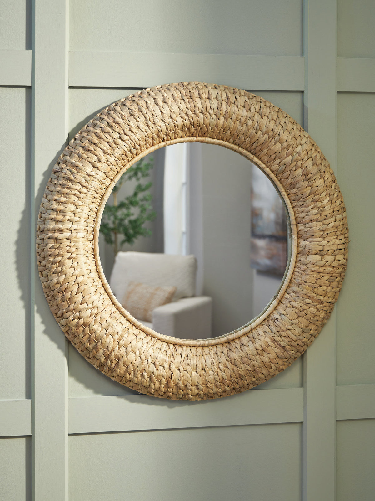 Best Deals Furniture - Ashley Furniture - Briggsburg Accent Mirror - Accent Mirror / Natural - A8010437