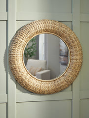 Best Deals Furniture - Ashley Furniture - Briggsburg Accent Mirror - Accent Mirror / Natural - A8010437