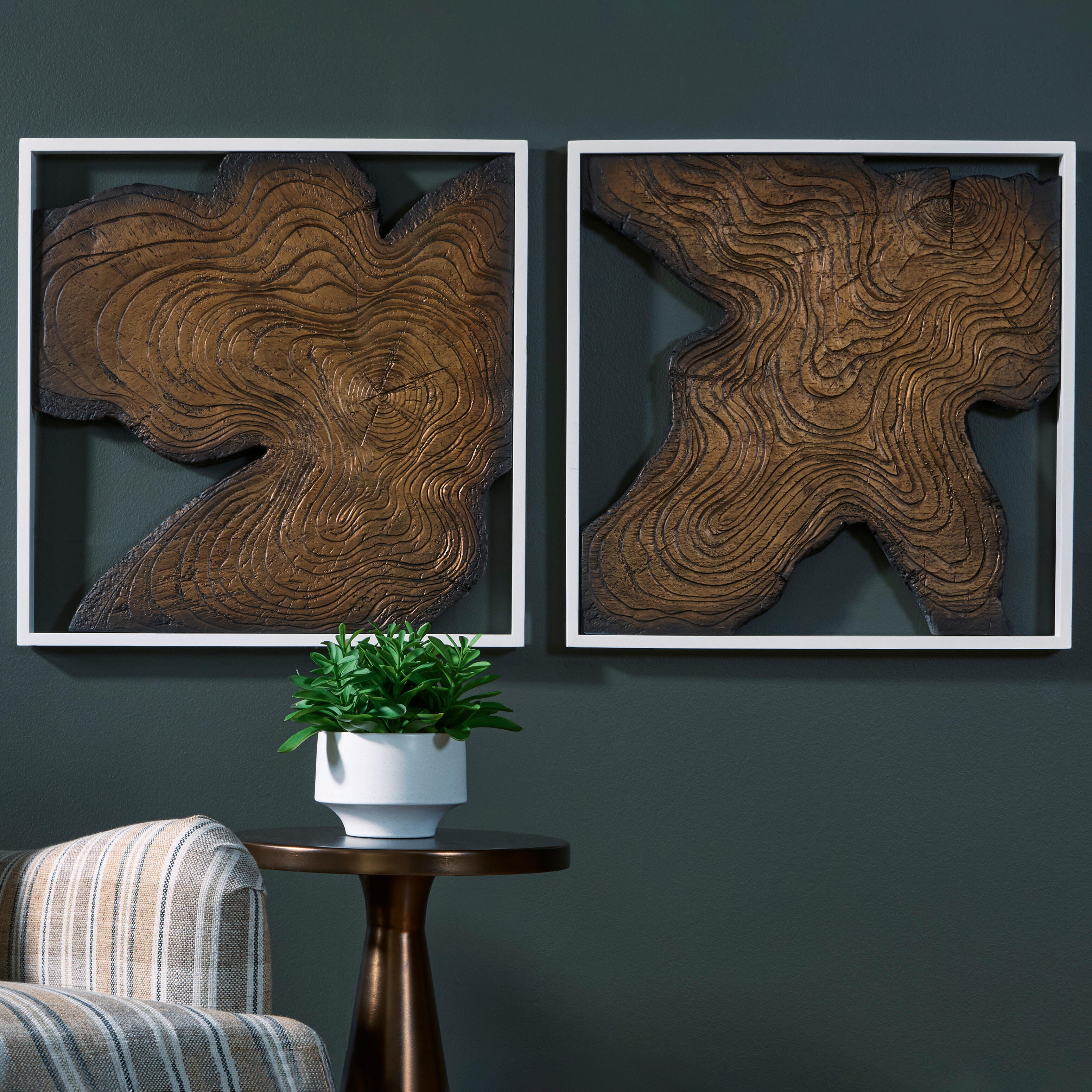 Best Deals Furniture - Ashley Furniture - Landley Wall Decor (Set of 2) - Wall Decor Set (Set of 2) - A8010465
