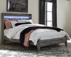 Best Deals Furniture - Ashley Furniture - Baystorm Queen Panel Bed - Queen Panel Bed / Gray - B221B2