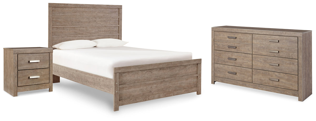 Best Deals Furniture - Ashley Furniture - Culverbach Full Panel Bed, Dresser and Nightstand - Full Panel Bed, Dresser and Nightstand - B070B29