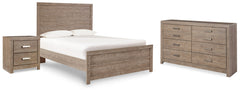 Best Deals Furniture - Ashley Furniture - Culverbach Full Panel Bed, Dresser and Nightstand - Full Panel Bed, Dresser and Nightstand - B070B29