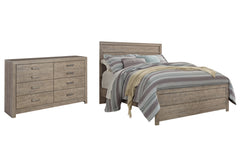 Best Deals Furniture - Ashley Furniture - Culverbach Queen Panel Bed and Dresser - Queen Panel Bed and Dresser - B070B27