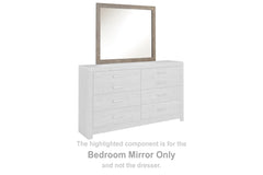 Best Deals Furniture - Ashley Furniture - Culverbach Bedroom Mirror - Bedroom Mirror / Gray - B070-36