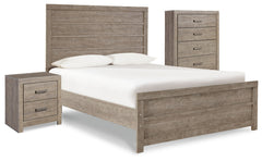 Best Deals Furniture - Ashley Furniture - Culverbach Full Panel Bed with Chest of Drawers and Nightstand - Full Panel Bed with Chest of Drawers and Nightstand - B070B12