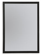 Best Deals Furniture - Ashley Furniture - Danziar Bedroom Mirror - Bedroom Mirror / Black - B1013-36