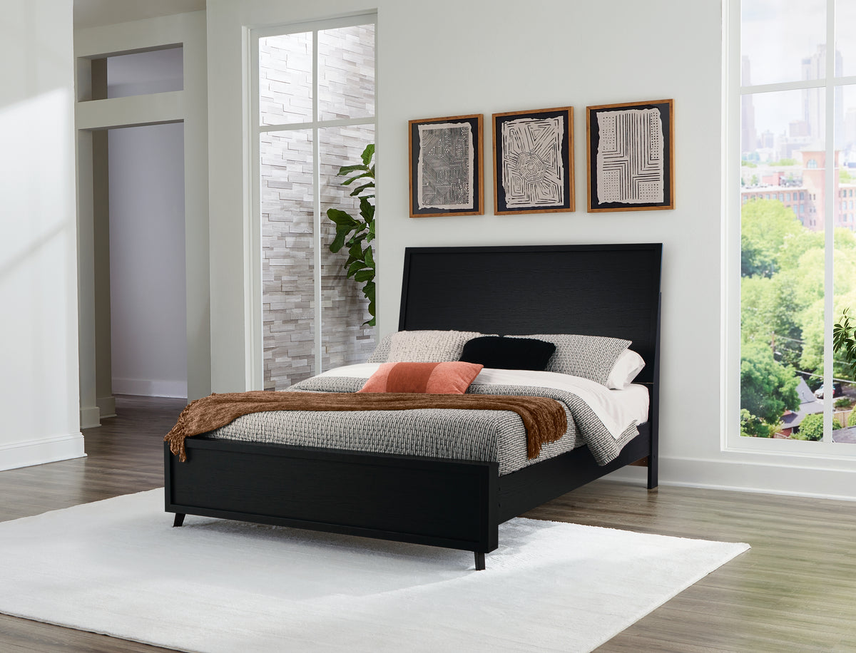 Best Deals Furniture - Ashley Furniture - Danziar Queen Panel Bed - Queen Panel Bed - B1013B2