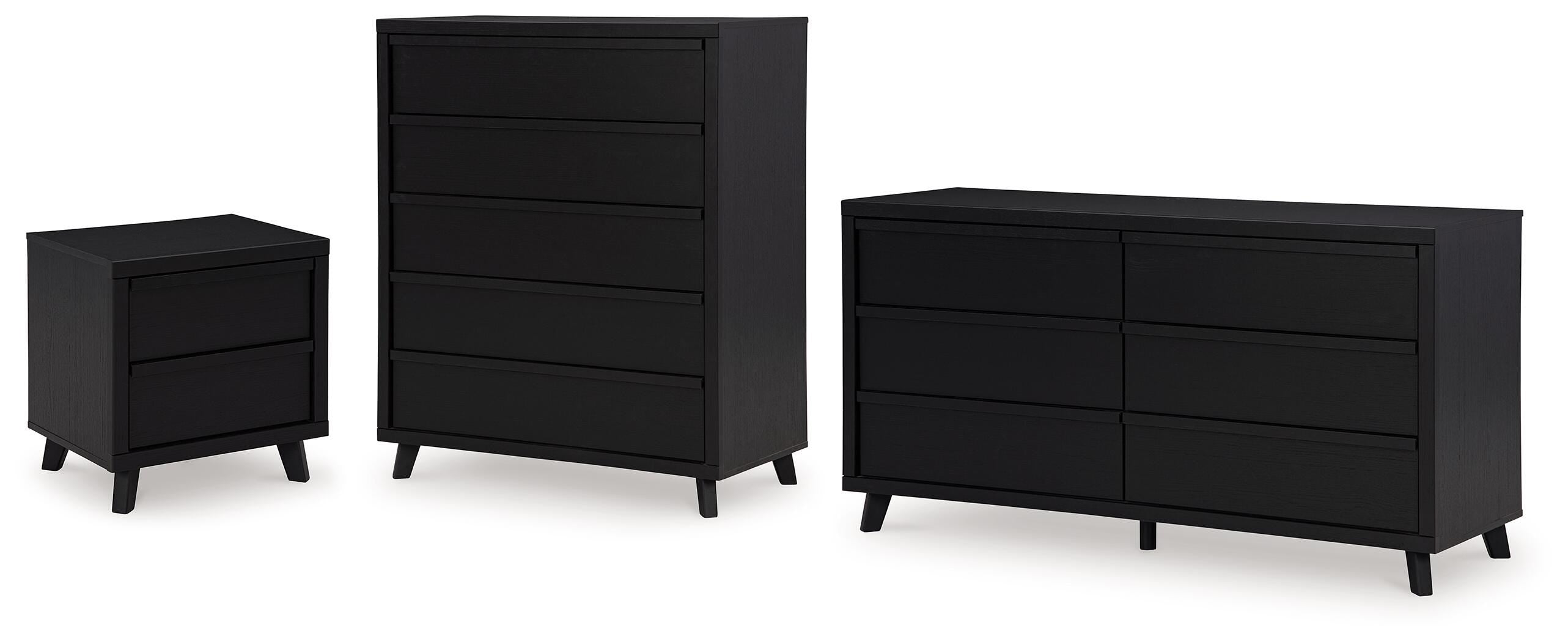 Best Deals Furniture - Ashley Furniture - Danziar Dresser, Chest and Nightstand - Dresser, Chest and Nightstand - B1013B35