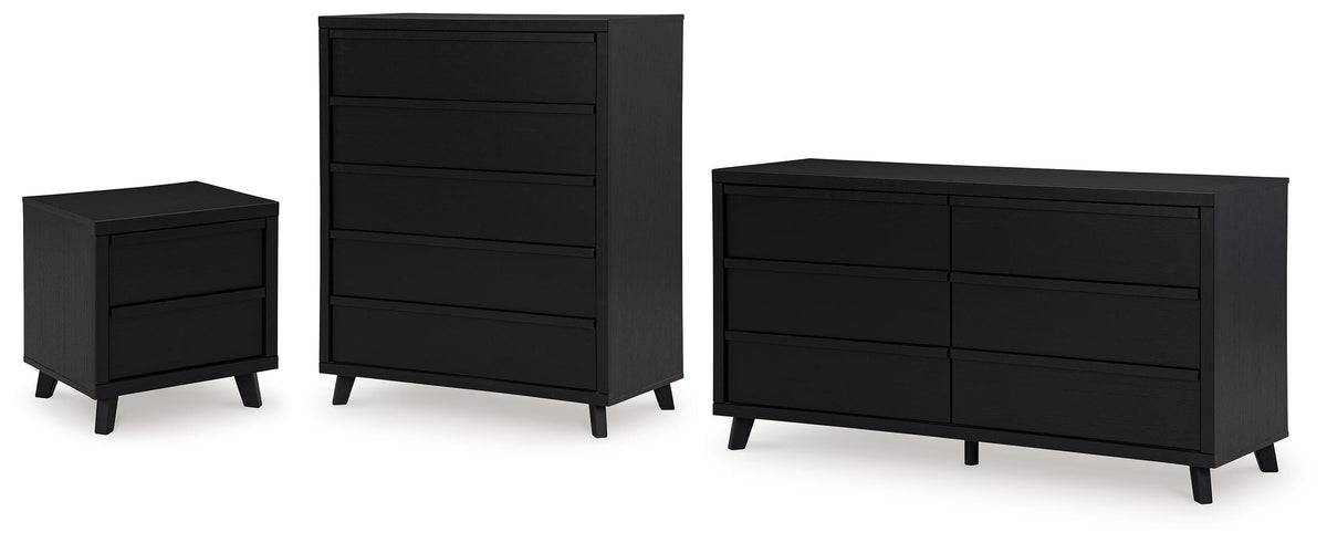 Best Deals Furniture - Ashley Furniture - Danziar Dresser, Chest and Nightstand - Dresser, Chest and Nightstand - B1013B35