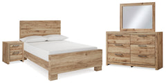 Best Deals Furniture - Ashley Furniture - Hyanna Full Panel Bed, Dresser, Mirror and Nightstand - Full Panel Bed, Dresser, Mirror and Nightstand - B1050B57