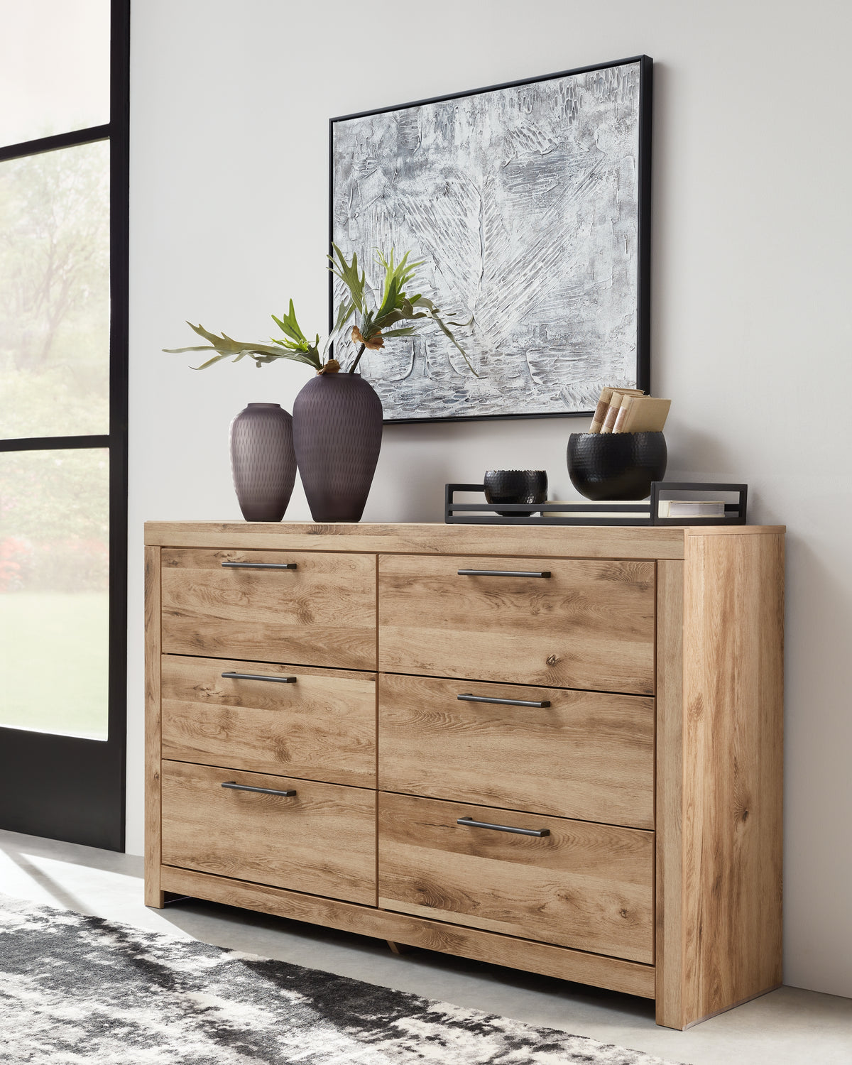 Best Deals Furniture - Ashley Furniture - Hyanna Dresser - Six Drawer Dresser - B1050-31