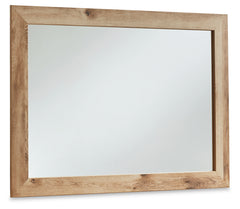Best Deals Furniture - Ashley Furniture - Hyanna Bedroom Mirror - Bedroom Mirror / Tan Brown - B1050-36