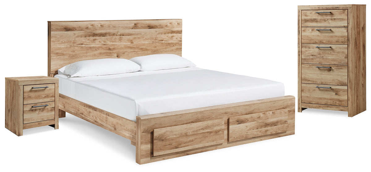 Best Deals Furniture - Ashley Furniture - Hyanna Queen Storage Bed, Chest and Nightstand - Queen Storage Bed, Chest and Nightstand - B1050B50