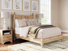 Best Deals Furniture - Ashley Furniture - Aleaport Full Panel Bed - Full Panel Bed / Warm Brown - PCB1075B4
