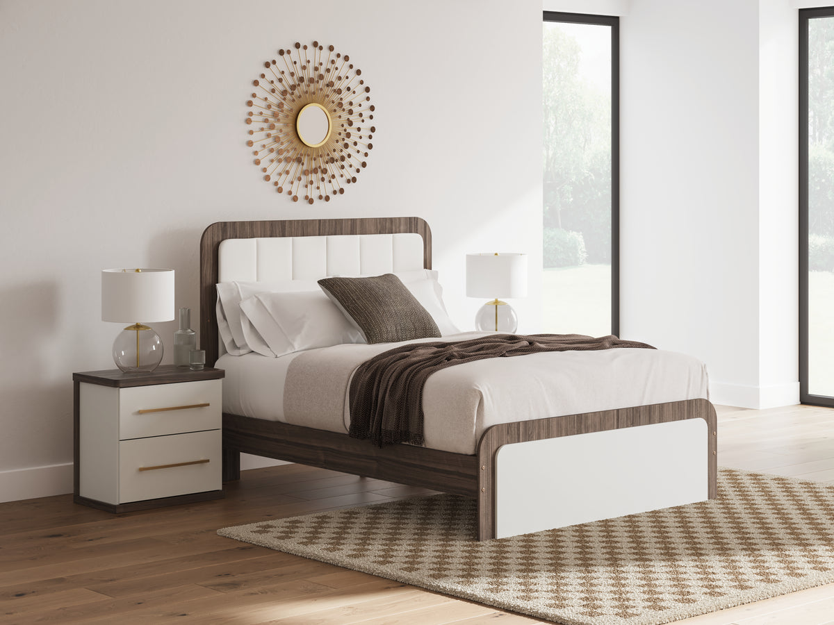 Best Deals Furniture - Ashley Furniture - Kendanport Queen Upholstered Bed - Queen Upholstered Bed - PCB1108B7