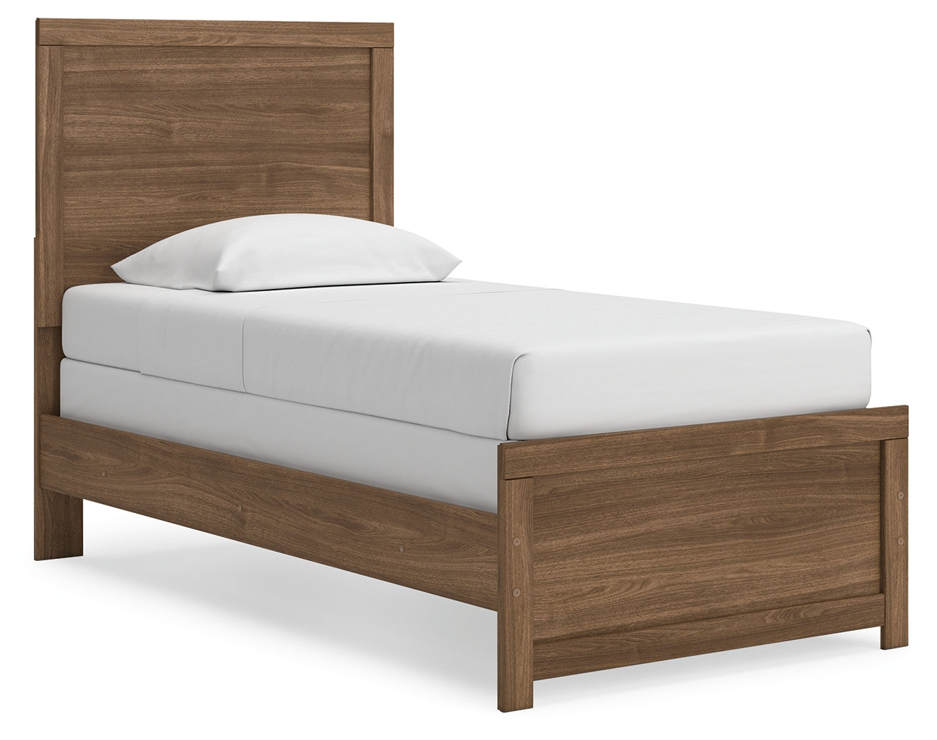 Best Deals Furniture - Ashley Furniture - Broachmyn Twin Panel Bed - Twin Panel Bed / Auburn - PCB1116B8