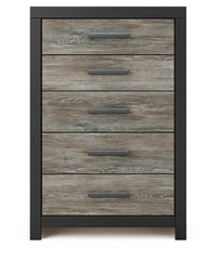 Broachmyn Queen Bookcase Bed, Chest and Nightstand