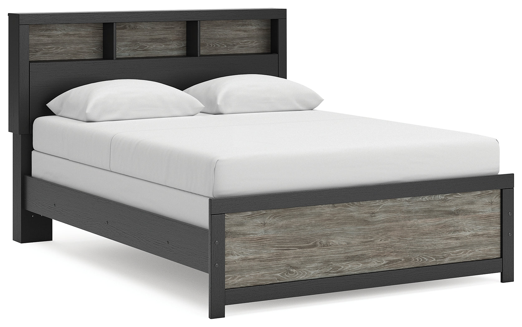 Best Deals Furniture - Ashley Furniture - Broachmyn Queen Bookcase Bed - Queen Bookcase Bed - PCB1118B2