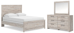Broachmyn Queen Panel Bed, Dresser and Mirror