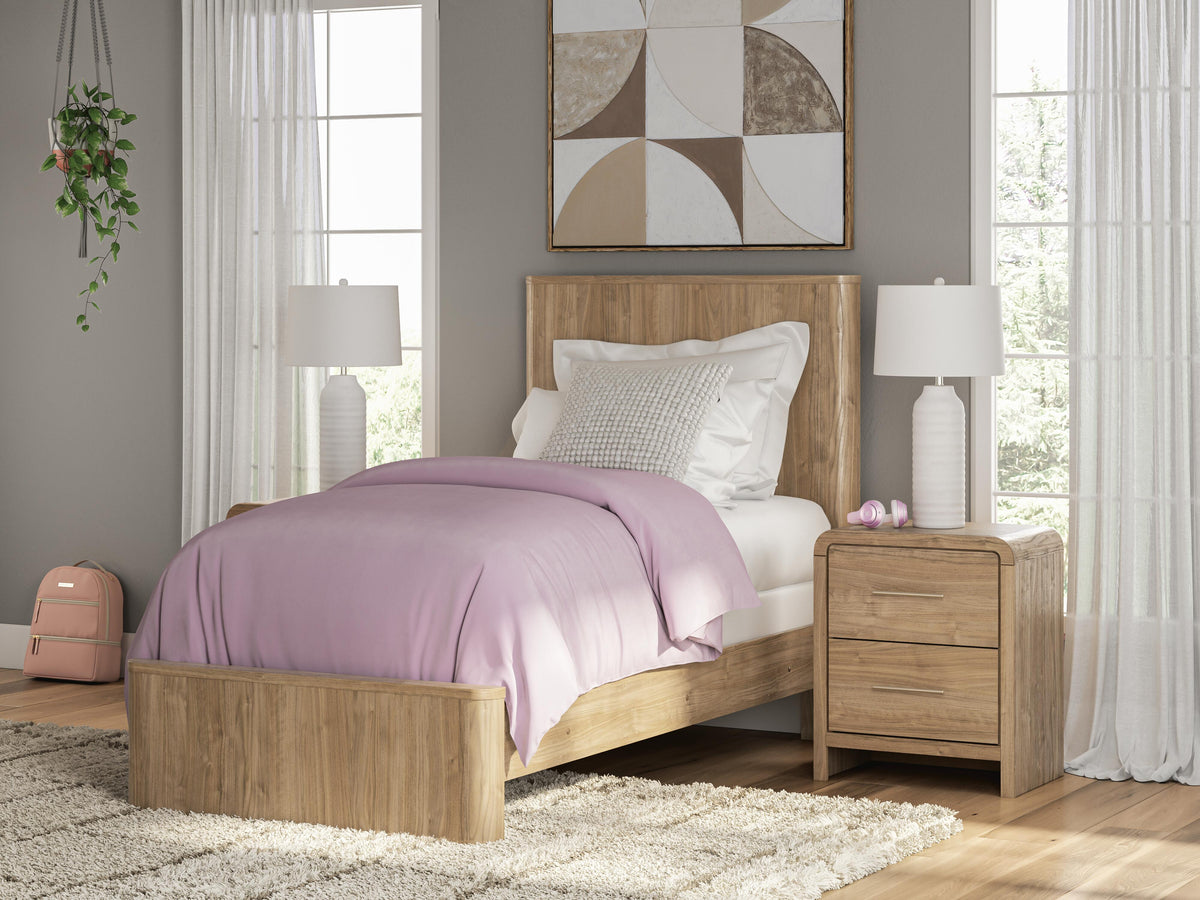 Best Deals Furniture - Ashley Furniture - Gramburg Twin Panel Bed - Twin Panel Bed - PCB1121B2