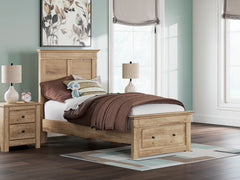 Best Deals Furniture - Ashley Furniture - Makidern Twin Panel Storage Bed - Twin Panel Storage Bed - PCB1170B22