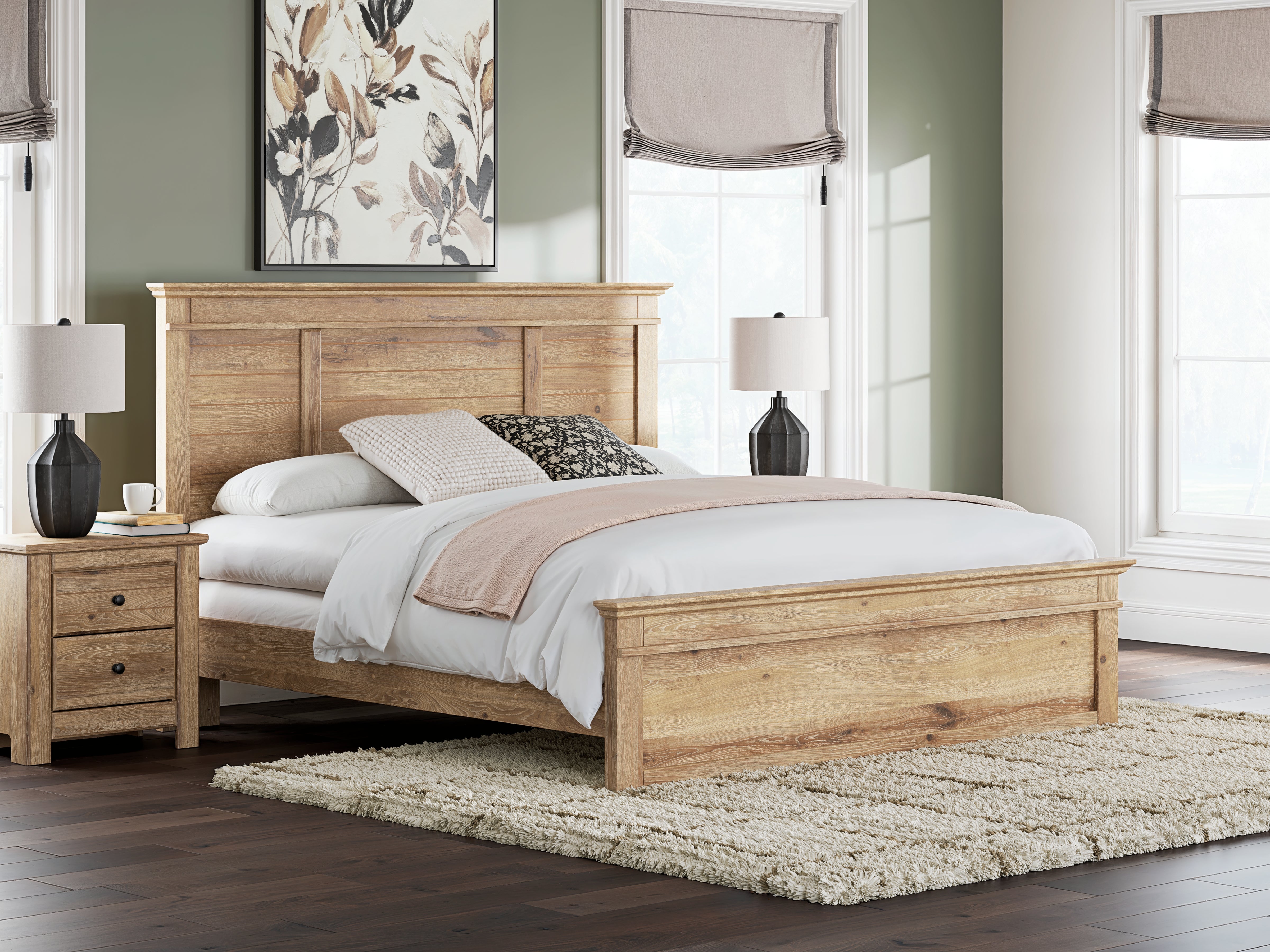 Best Deals Furniture - Ashley Furniture - Makidern King Panel Bed - King Panel Bed - PCB1170B12