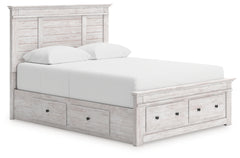 Best Deals Furniture - Ashley Furniture - Makidern Queen Panel Storage Bed - Queen Panel Storage Bed - PCB1171B10
