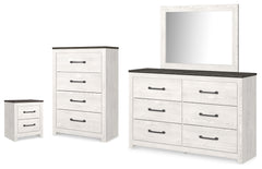 Best Deals Furniture - Ashley Furniture - Gerridan Dresser, Mirror, Chest and Nightstand - Dresser, Mirror, Chest and Nightstand - B1190B40