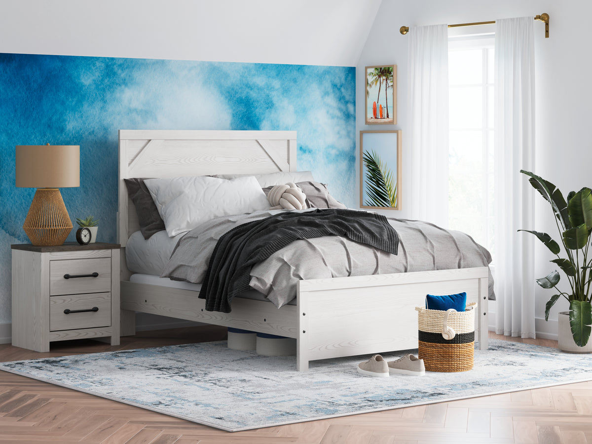 Best Deals Furniture - Ashley Furniture - Gerridan Full Panel Bed - Full Panel Bed - B1190B4