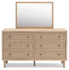 Cielden Twin Panel Bed, Dresser and Mirror