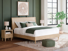 Best Deals Furniture - Ashley Furniture - Cielden King Panel Bed - King Panel Bed / Two-tone - B1199B5