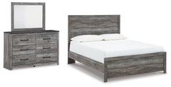 Best Deals Furniture - Ashley Furniture - Bronyan Queen Panel Bed, Dresser and Mirror - Queen Panel Bed, Dresser and Mirror - B1290B3