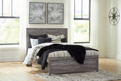 Best Deals Furniture - Ashley Furniture - Bronyan Queen Panel Bed - Queen Panel Bed / Dark Gray - B1290B2