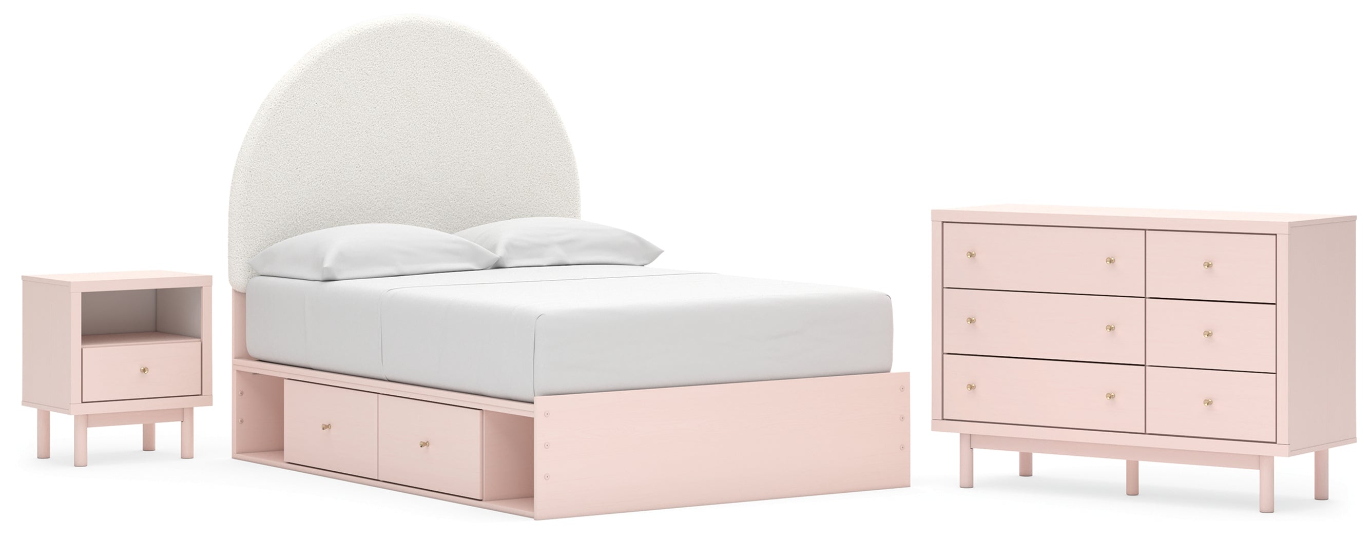 Best Deals Furniture - Ashley Furniture - Wistenpine Full Storage Bed, Dresser and Nightstand - Full Storage Bed, Dresser and Nightstand - B1323B16