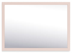 Best Deals Furniture - Ashley Furniture - Wistenpine Bedroom Mirror - Bedroom Mirror / Blush - B1323-36
