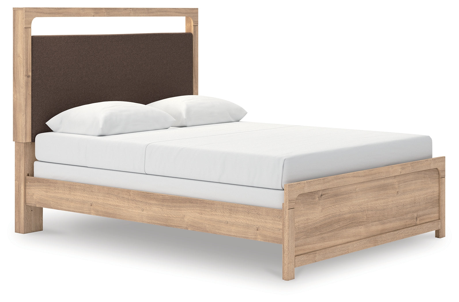 Best Deals Furniture - Ashley Furniture - Kinlanni Queen Upholstered Panel Bed - Queen Upholstered Panel Bed - PCB1360B4